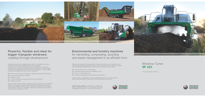 Mașini de bilonat compost Neuson-Ecotec SF 420