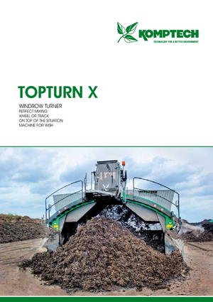 Mașini de bilonat compost Farwick® Topturn X 53