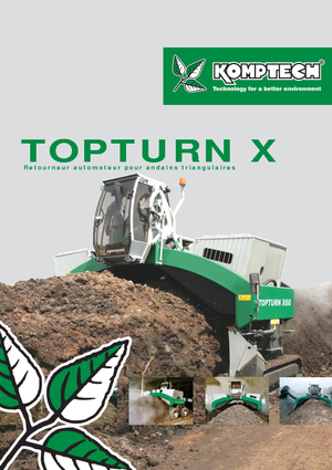 Mașini de bilonat compost Farwick® Topturn X 53