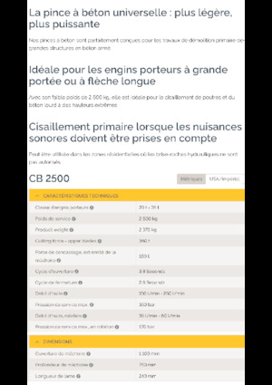 Concasoare de beton Epiroc CB 2500