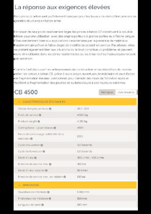 Concasoare de beton Epiroc CB 4500