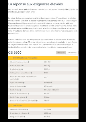 Concasoare de beton Epiroc CB 5500