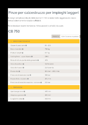 Concasoare de beton Epiroc CB 750