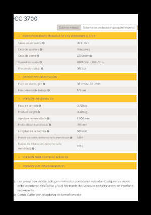 Concasoare de beton Epiroc CC 3700 U