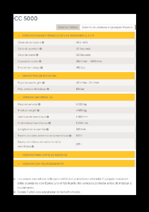 Concasoare de beton Epiroc CC 5000 U