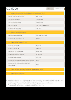 Concasoare de beton Epiroc CC 5000 U