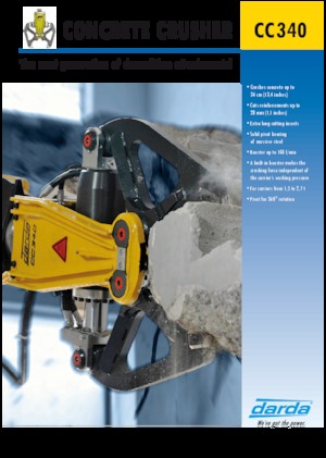 Concasoare de beton Darda CC340