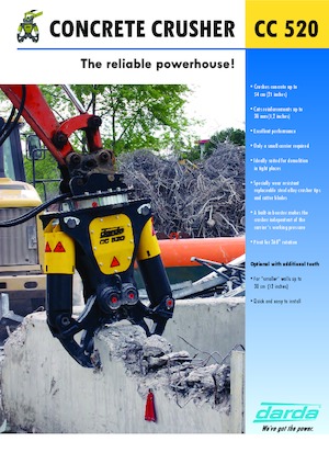 Concasoare de beton Darda CC520