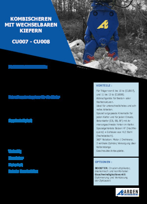 Concasoare de beton Arden CU007