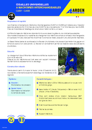 Concasoare de beton Arden CU007