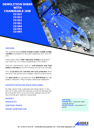 Concasoare de beton Arden CU015