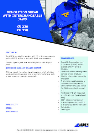 Concasoare de beton Arden CU230