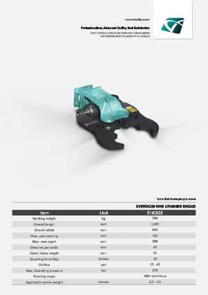 Multiprocesoare Everdigm EHC025