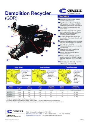Concasoare de beton Genesis GDR 300