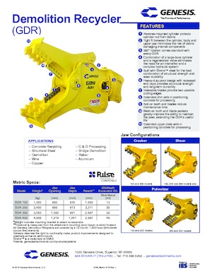 Concasoare de beton Genesis GDR 300
