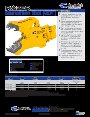 Concasoare de beton Genesis GDT 190 