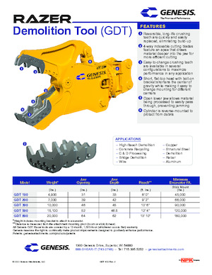 Concasoare de beton Genesis GDT 590