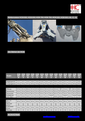 Concasoare de beton Konverma HCM 750 C 