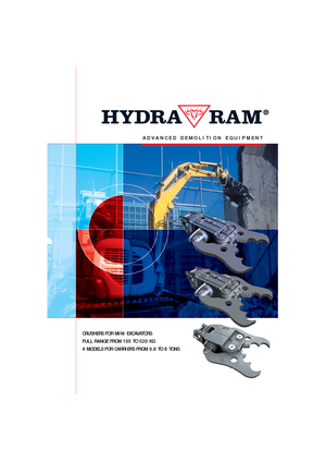 Concasoare de beton Hydra Ram HMCR 30