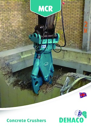Concasoare de beton Dehaco MCR 950
