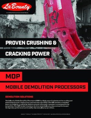 Pulverizatoare beton LaBounty MDP 20 CP