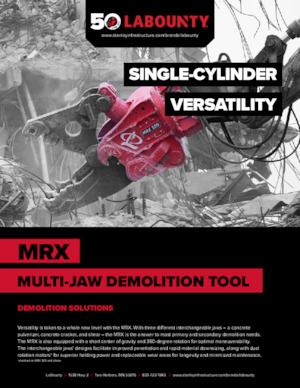 Concasoare de beton LaBounty MRX 360 CC