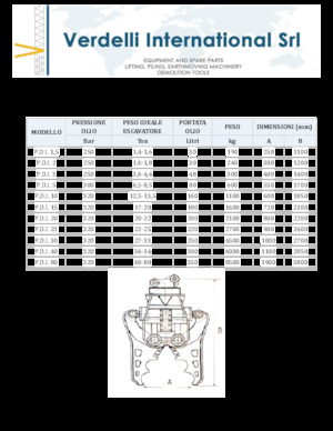 Concasoare de beton Verdelli P.D.I. 20