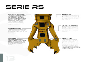 Concasoare de beton OSA Demolition Equipment RS 8000 