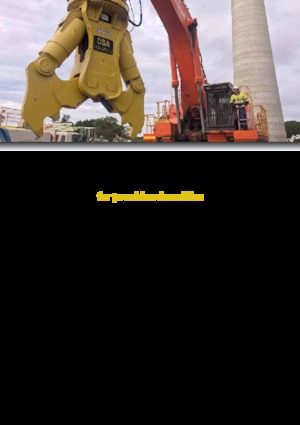 Concasoare de beton OSA Demolition Equipment RS 500 