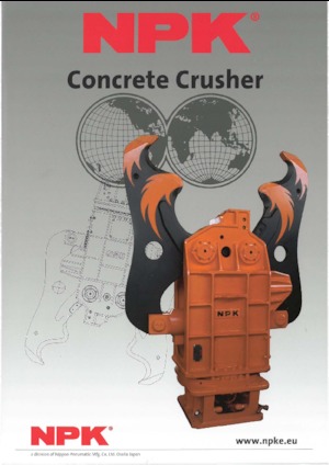 Concasoare de beton NPK S-13XCR