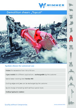 Concasoare de beton WIMMER TC 1100 U