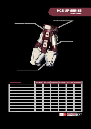 Tăietoare de beton Hydra Ram HCS-32UP