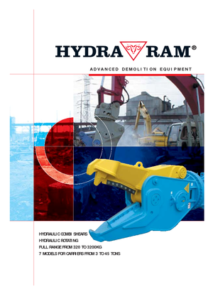 Tăietoare de beton Hydra Ram HCS 2000 SV