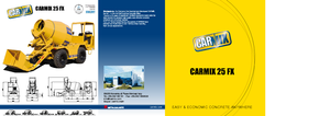 Camioane malaxor Carmix 25 FX