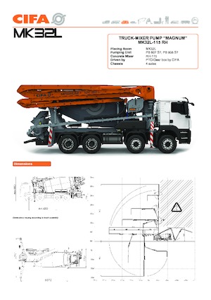 Autobetoniere CIFA MK32L