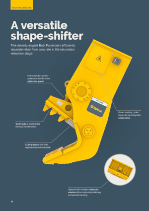 Pulverizatoare beton Epiroc BP 1650 R