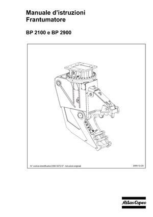 Pulverizatoare beton Atlas Copco BP 2100 R