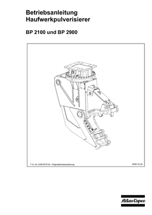 Pulverizatoare beton Atlas Copco BP 2900
