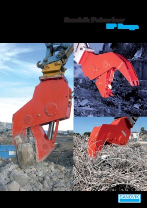 Pulverizatoare beton Sandvik BP 2430