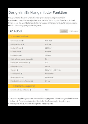 Pulverizatoare beton Epiroc BP 4050