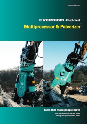 Pulverizatoare beton Everdigm EHP20R 