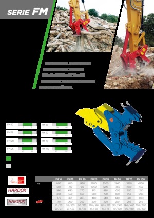 Pulverizatoare beton TREVI BENNE FM 100