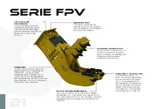 Pulverizatoare beton OSA Demolition Equipment FPV 17 