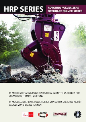 Pulverizatoare beton Hydra Ram HRP-110V