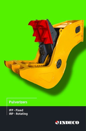 Pulverizatoare beton INDECO IRP 11 X