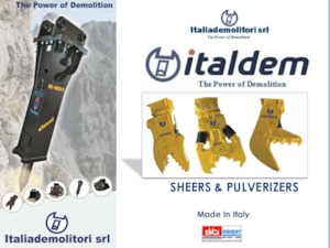 Pulverizatoare beton Italdem ITFF 280
