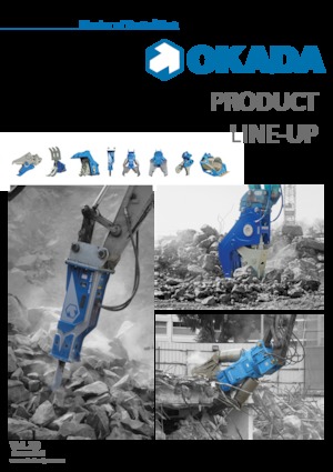 Pulverizatoare beton Okada OSC-200PAV 