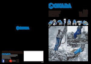 Pulverizatoare beton Okada OSC-500AV