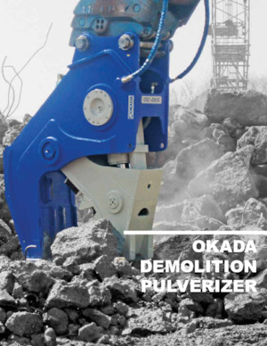 Pulverizatoare beton Okada OSC220A 