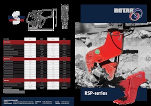 Pulverizatoare beton Rotar RSP 25 S